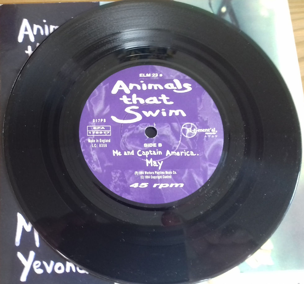 Miniature : Animals That Swim - Madame Yevonde (7") (Elemental Records)