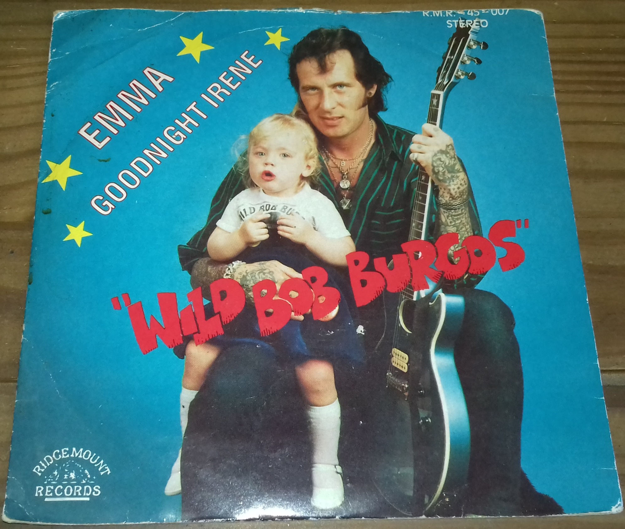 Wild Bob Burgos* - Emma (7", Single, Ltd) (Ridgemount Records)
