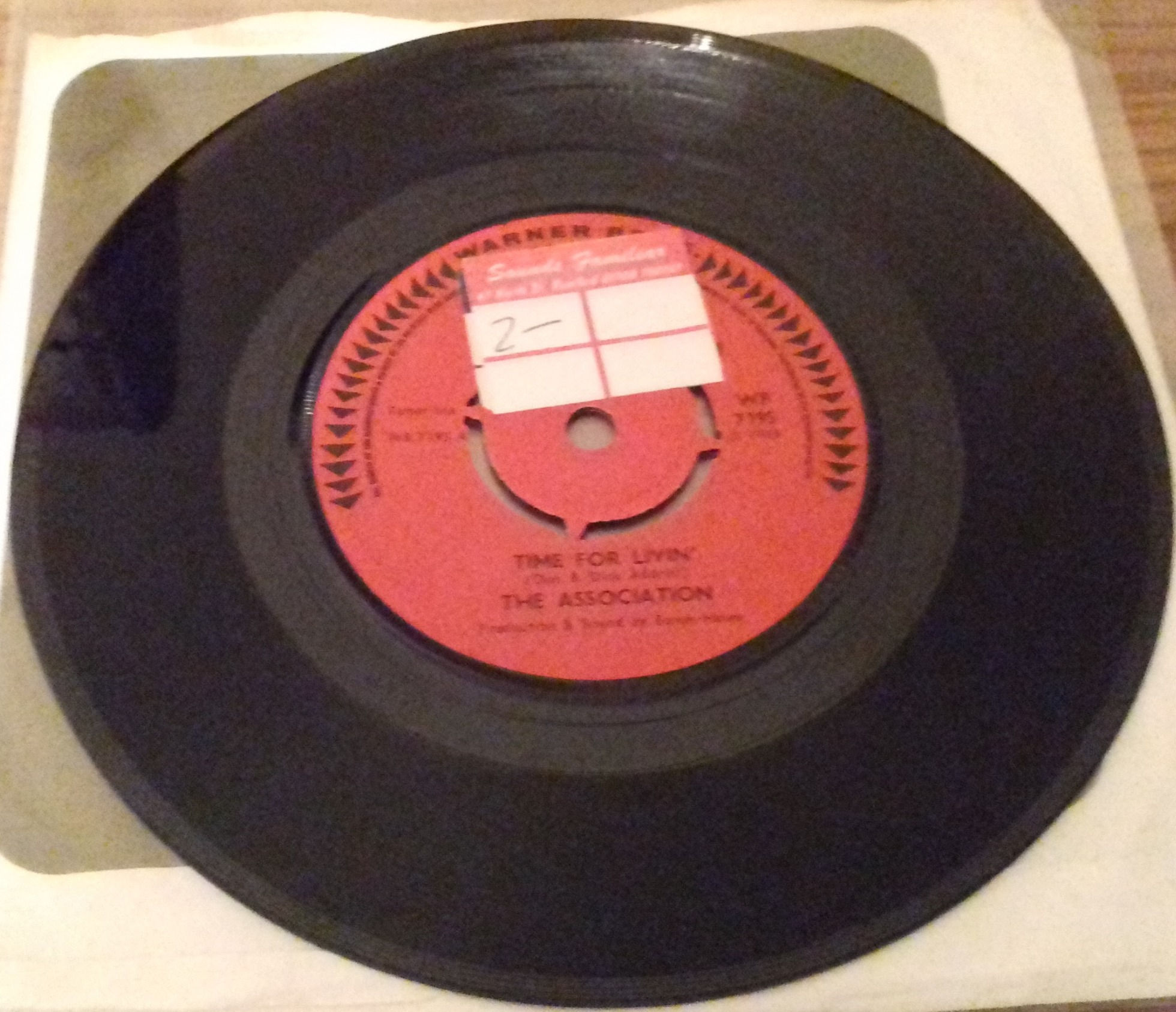 The Association - Time For Livin' / Birthday Morning (7", Single) (Warner Br
