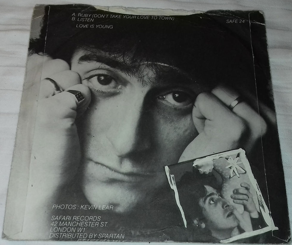 Miniatyrbild: Gary Holton - Ruby (Don't Take Your Love To Town) (7") (Safari Records)