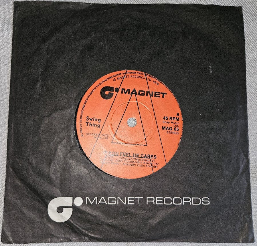 Swing Thing - If You Feel He Cares (7", Single, Promo) (Magnet (2))