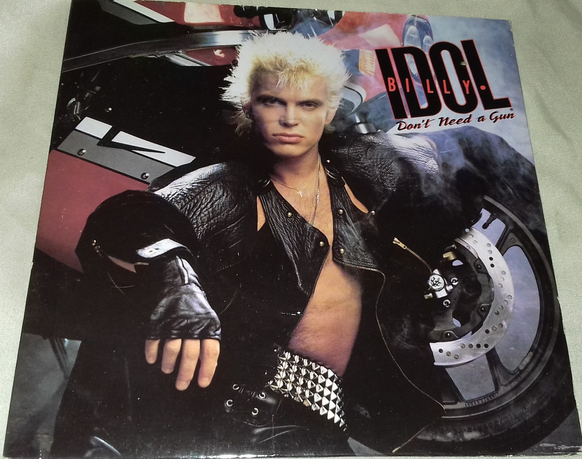 Billy Idol - Don't Need A Gun (7", Single) (Chrysalis)