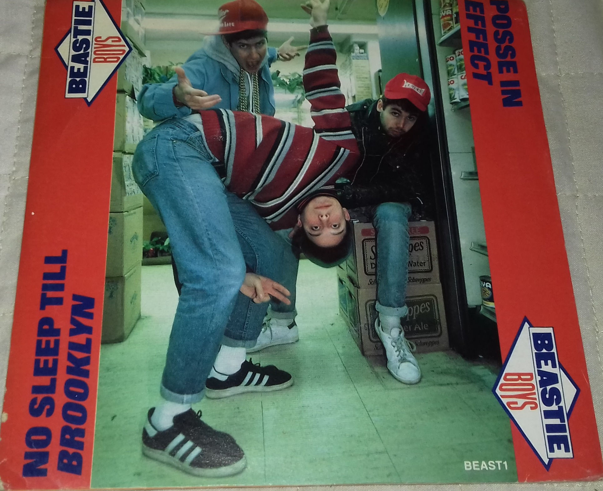 Beastie Boys - No Sleep Till Brooklyn / Posse In Effect (7", Single) (Def Jam Re