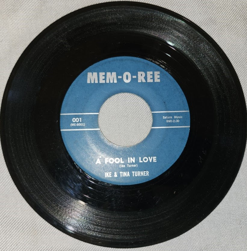 Ike And Tina Turner* - A Fool In Love / It's Gonna Work Out Fine (7", Lab) (Mem-
