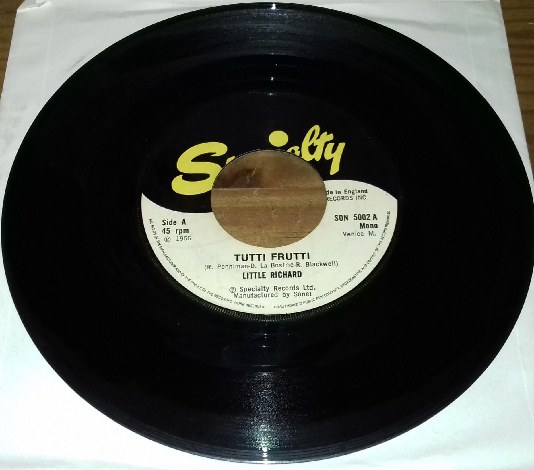 Little Richard - Tutti Frutti (7", Single, Mono) (Specialty)