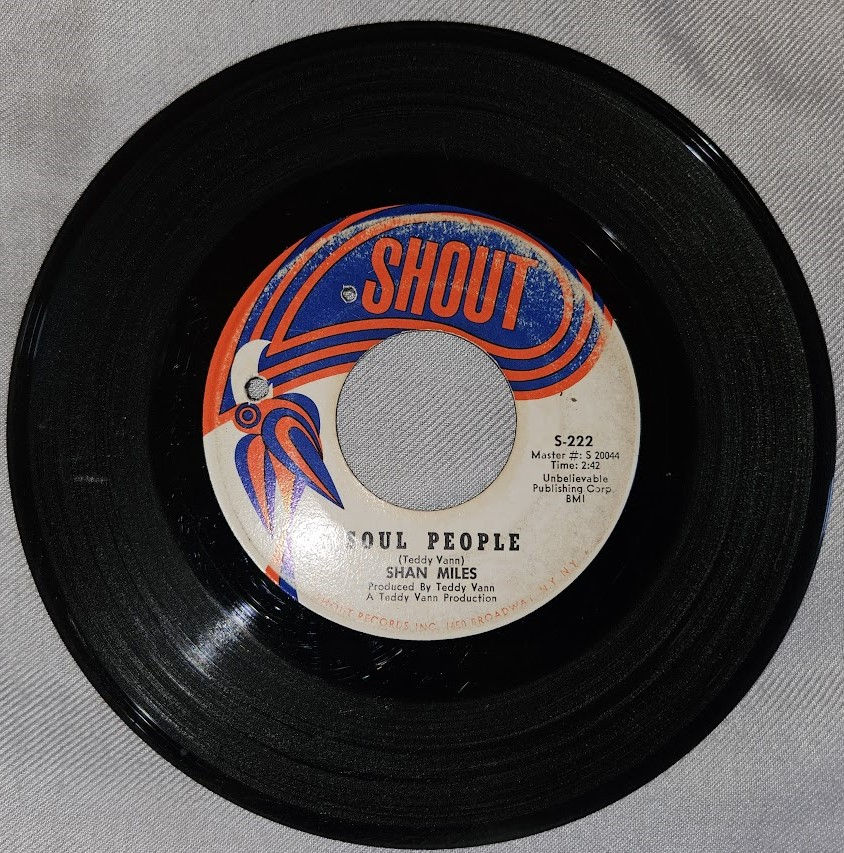 Shan Miles - Soul People (7", Lab) (Shout (9))