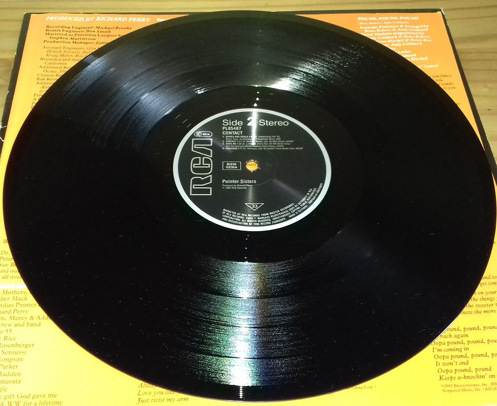 Miniatyrbild: Pointer Sisters - Contact (LP, Album) (RCA)
