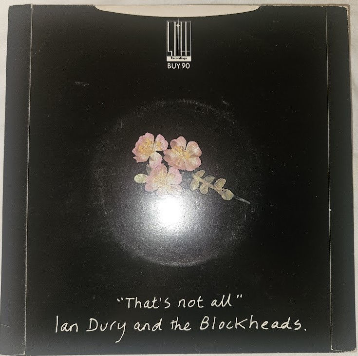 Pikkukuva: Ian Dury And The Blockheads - I Want To Be Straight (7", Single) (Stiff Records)