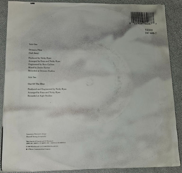 Miniaturbild: Enya - Orinoco Flow (Sail Away) (7", Single) (WEA, WEA)