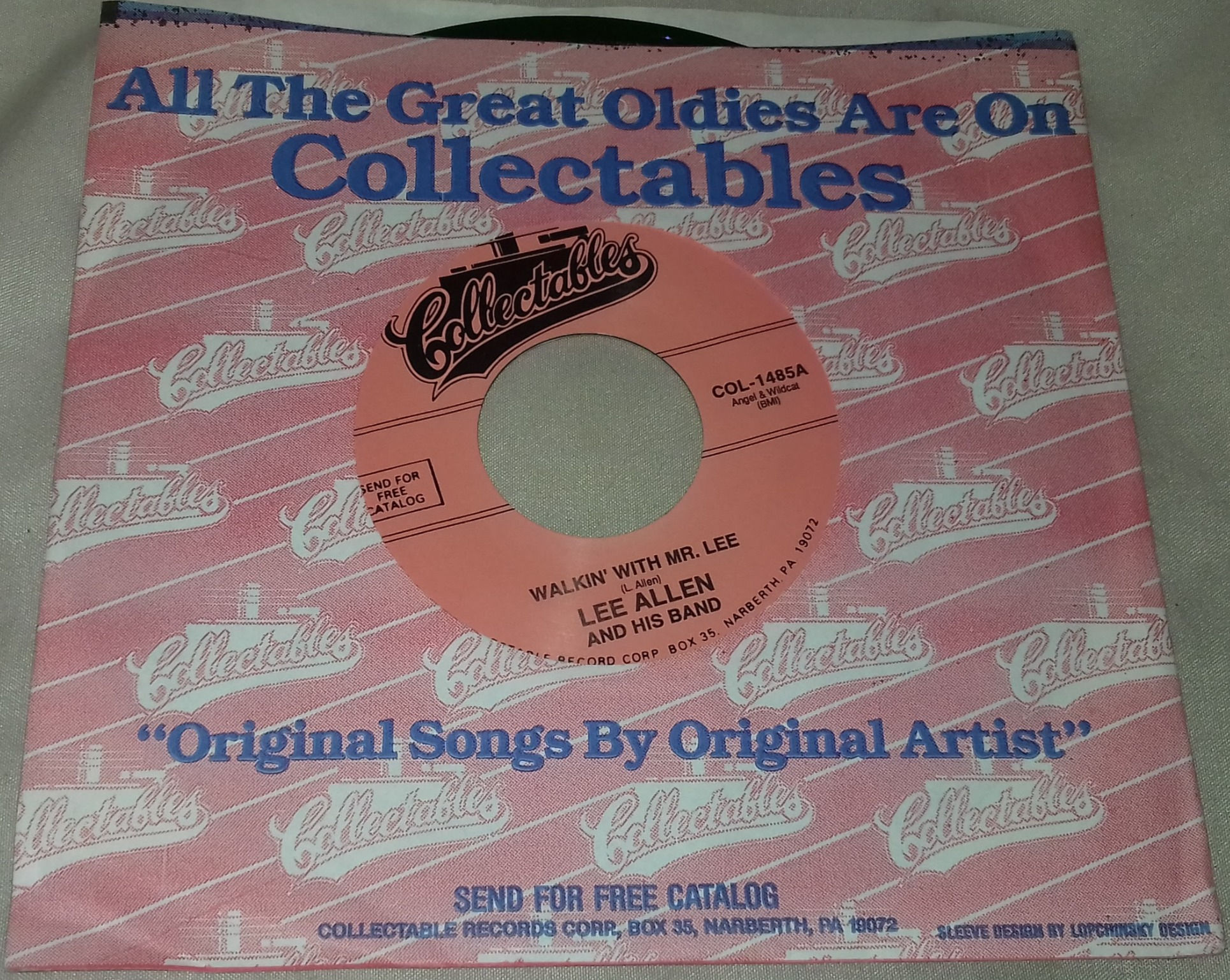 Lee Allen And His Band* - Walkin' With Mr. Lee / Promenade (7", RE) (Collectable