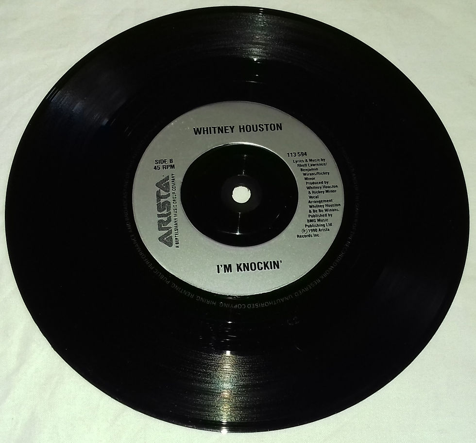 Miniature : Whitney Houston - I'm Your Baby Tonight (7", Single, Sil) (Arista, Arista)