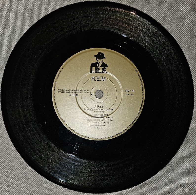 Miniatura: R.E.M. - The One I Love (7", Single, Pap) (I.R.S. Records)