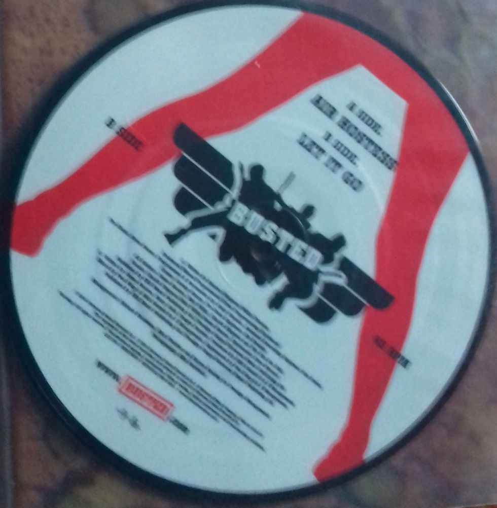 Thumbnail: Busted  - Air Hostess (7", Single, Ltd, Picture Disc)