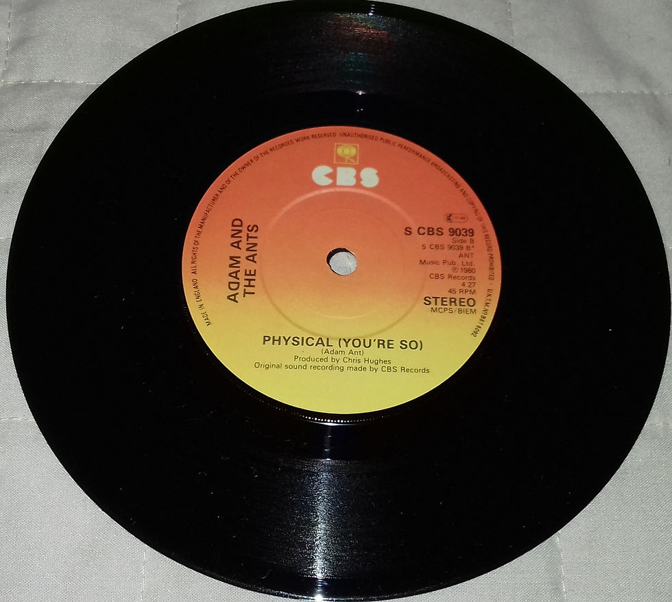 ภาพขนาดย่อ: Adam & The Ants* - Dog Eat Dog (7", Single, Pap) (CBS, CBS)