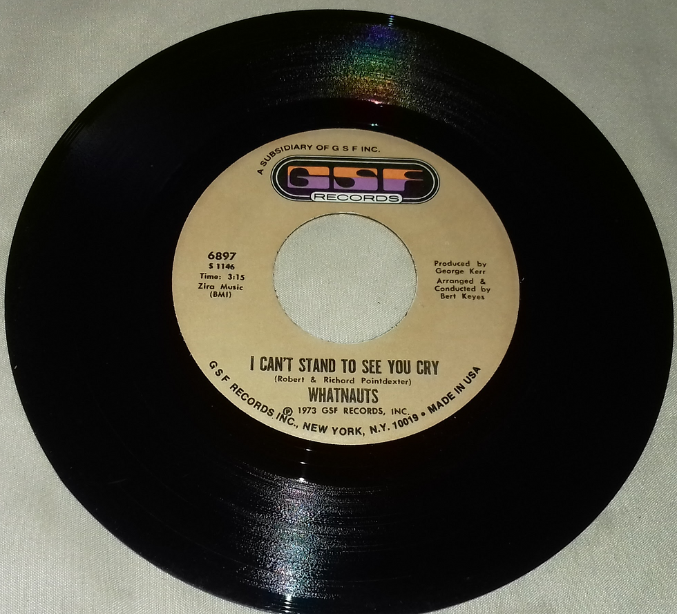 Miniature : Whatnauts* - Instigating (Trouble Making Fool) / I Can't Stand To See You Cry (7