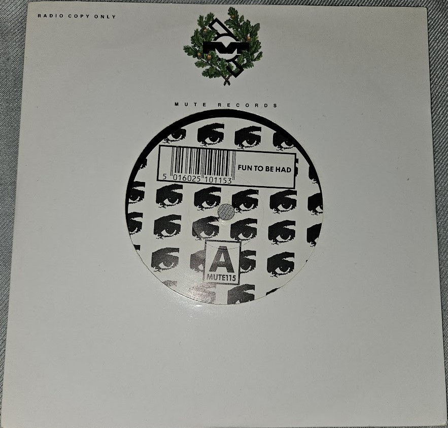 Nitzer Ebb - Fun To Be Had / Getting Closer (7", Promo) (Mute)