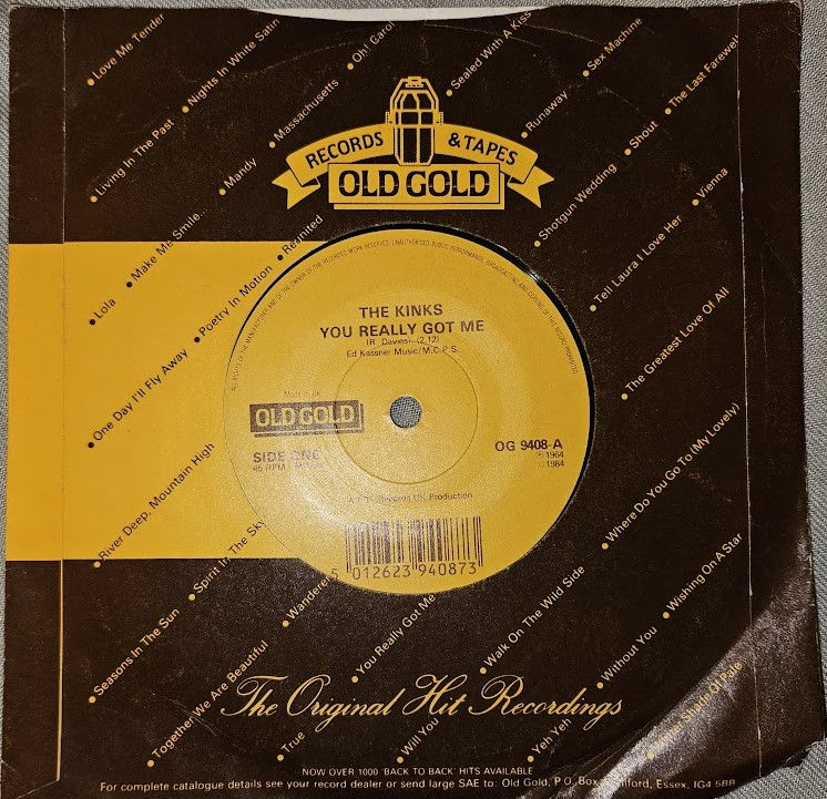 The Kinks - You Really Got Me / All Day And All Of The Night (7", Single, Mono,