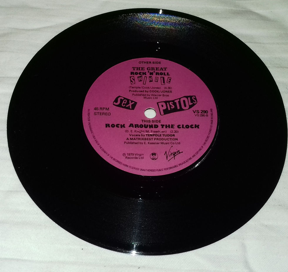 Thumbnail: Sex Pistols - The Great Rock 'N' Roll Swindle (7", Single, Uto) (Virgin)