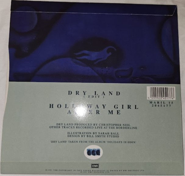 Pikkukuva: Marillion - Dry Land (7", Single) (EMI, EMI)