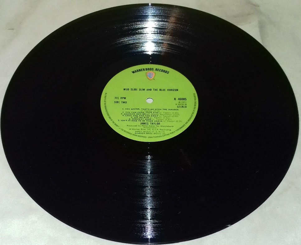 Miniature : James Taylor  - Mud Slide Slim And The Blue Horizon (LP, Album, Gre) (Warner