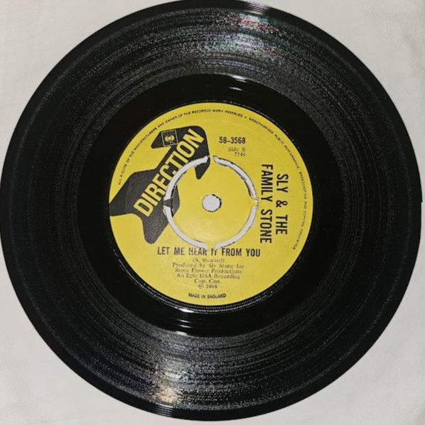 Thumbnail: Sly & The Family Stone - Dance To The Music (7", Single, 4-p) (Direction)