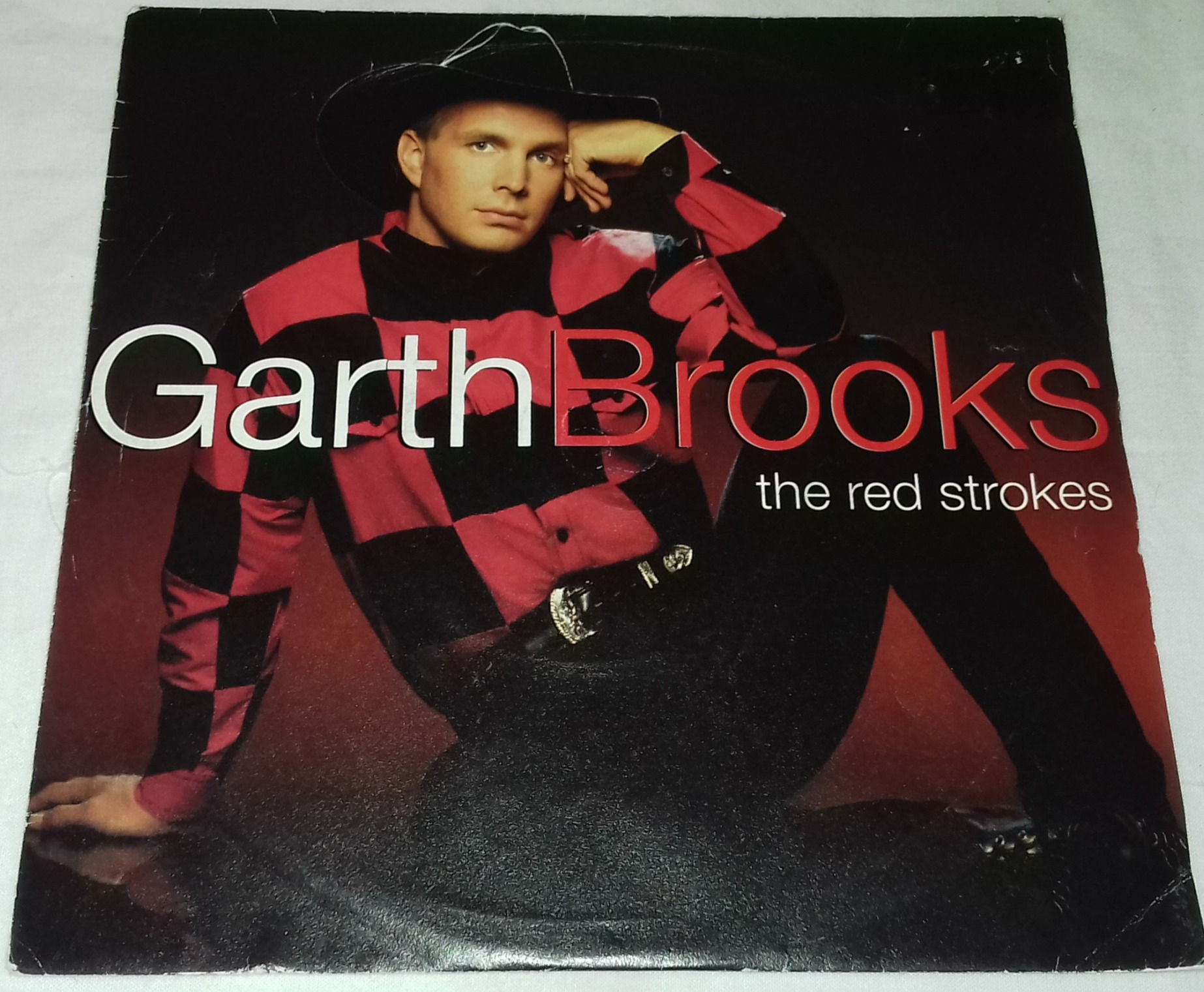 Garth Brooks - The Red Strokes (7", Single) (Liberty)
