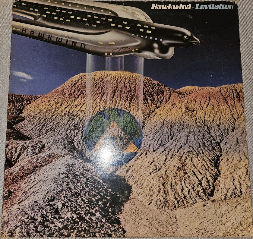Hawkwind - Levitation (LP, Album, Blu) (Bronze)