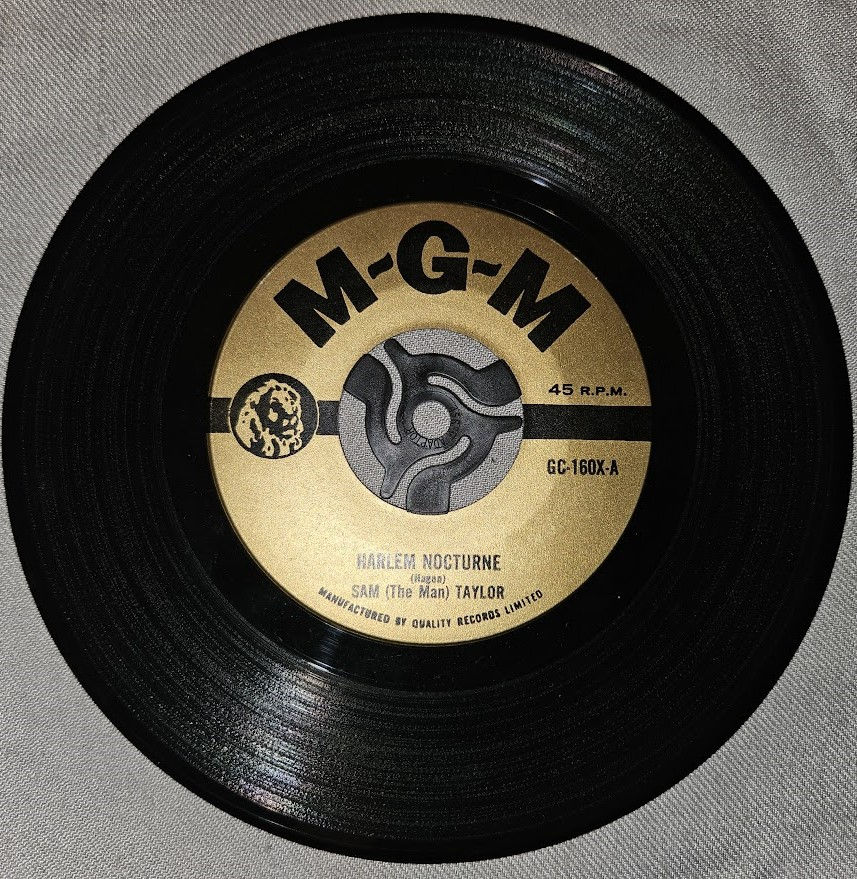 Sam (The Man) Taylor* - Harlem Nocturne / September Song (7", Single) (MGM Recor