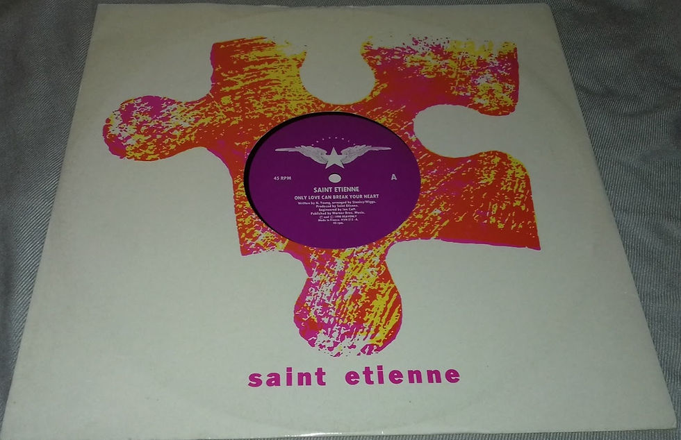 Saint Etienne - Only Love Can Break Your Heart (12", Single) (Heavenly)