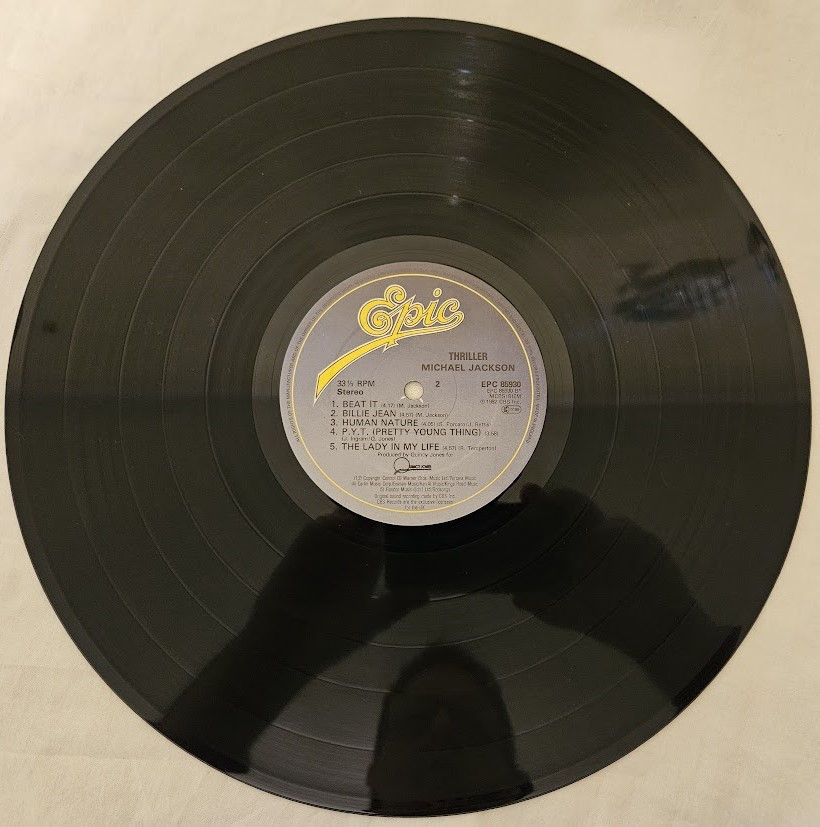 サムネイル： Michael Jackson - Thriller (LP, Album, Gat) (Epic)