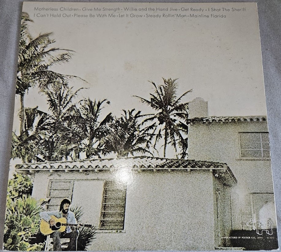 ภาพขนาดย่อ: Eric Clapton - 461 Ocean Boulevard (LP, Album, Gat) (RSO)