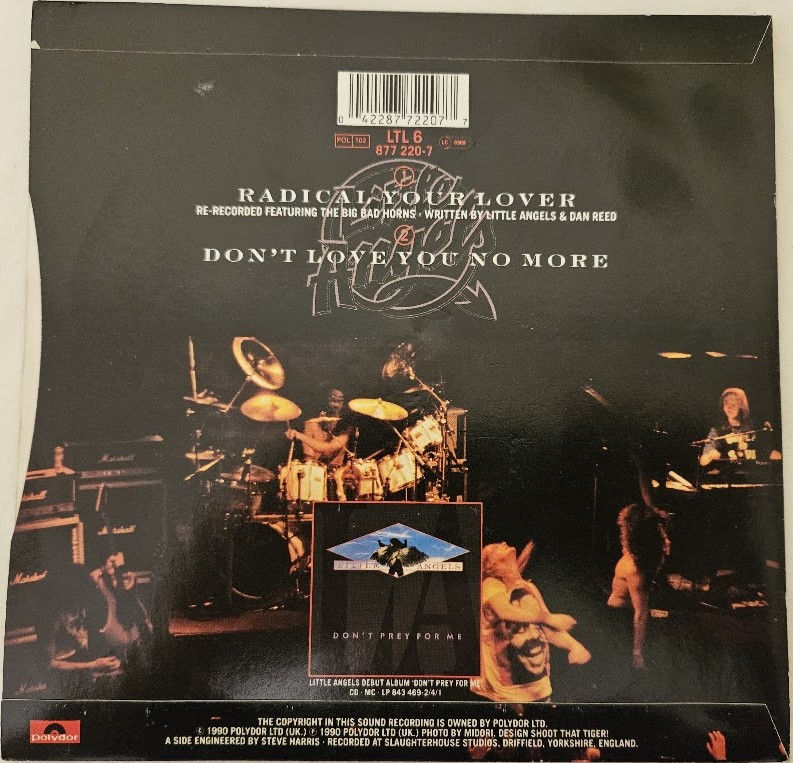 Thumbnail: Little Angels - Radical Your Lover (7", Single) (Polydor, Polydor)