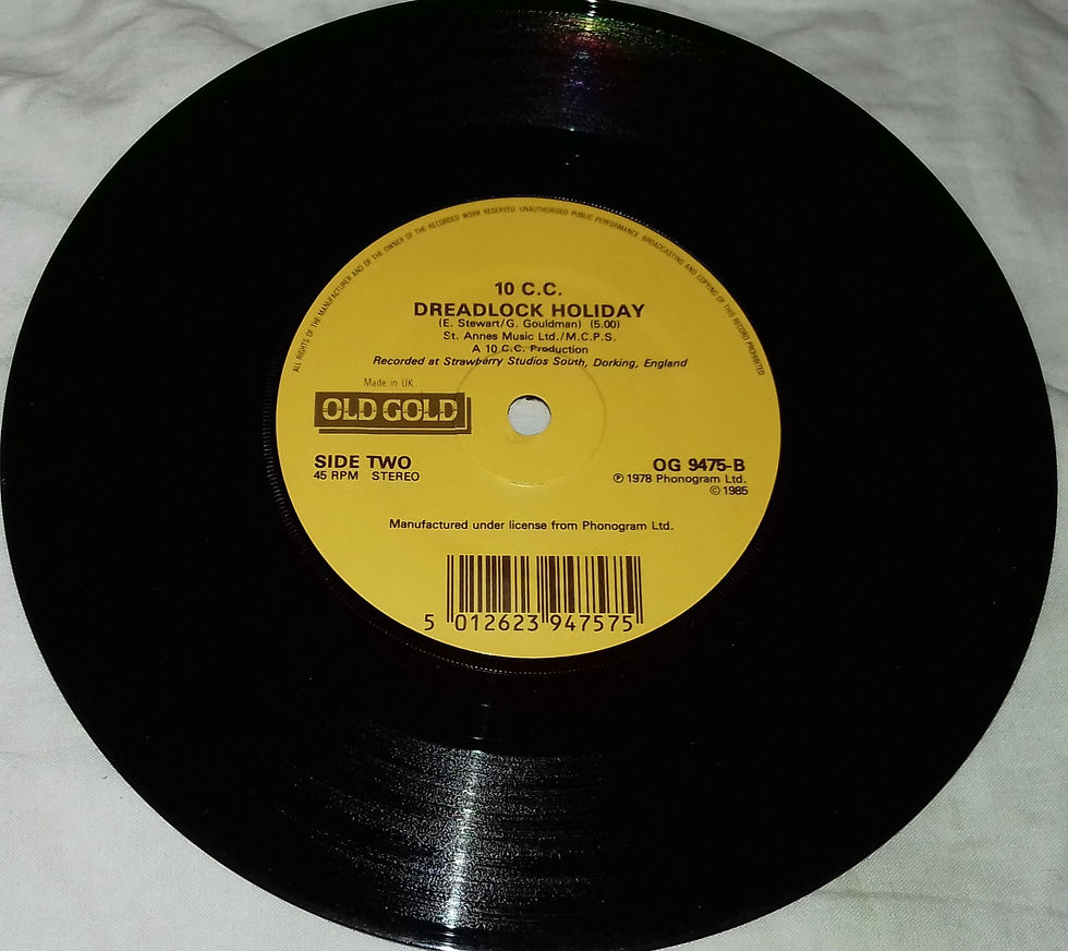 Miniaturbild: 10 C.C.* - I'm Not In Love / Dreadlock Holiday (7", Single) (Old Gold (2))