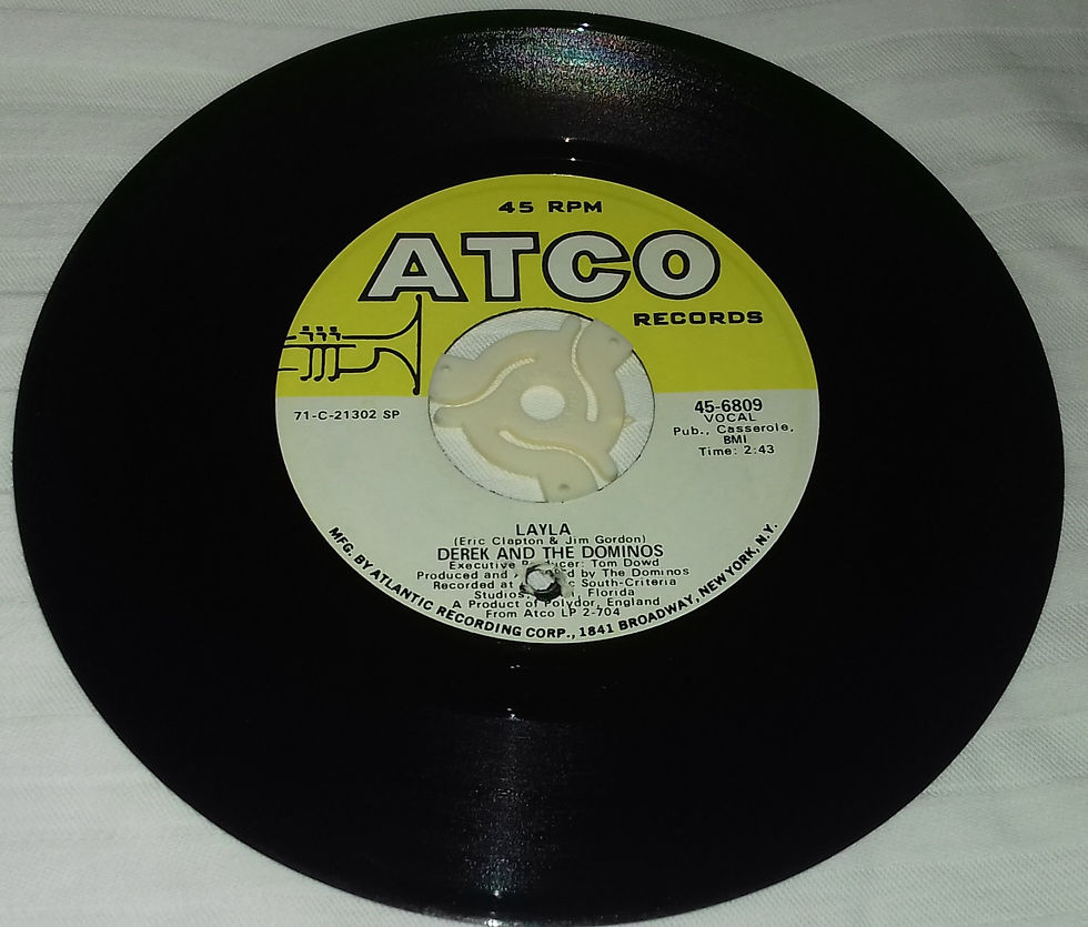 Derek And The Dominos* - Layla (7", Single, SP ) (ATCO Records)