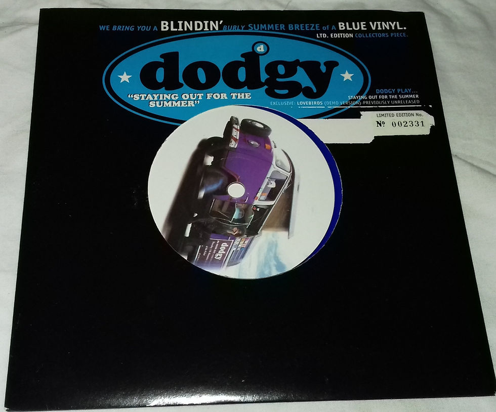 Dodgy - Staying Out For The Summer (7", Ltd, Num, Blu) (A&M Records)
