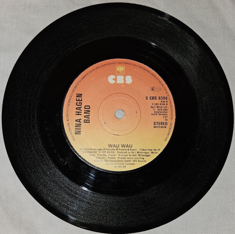 Miniatura: Nina Hagen Band - African Reggae (7", Single) (CBS, CBS)