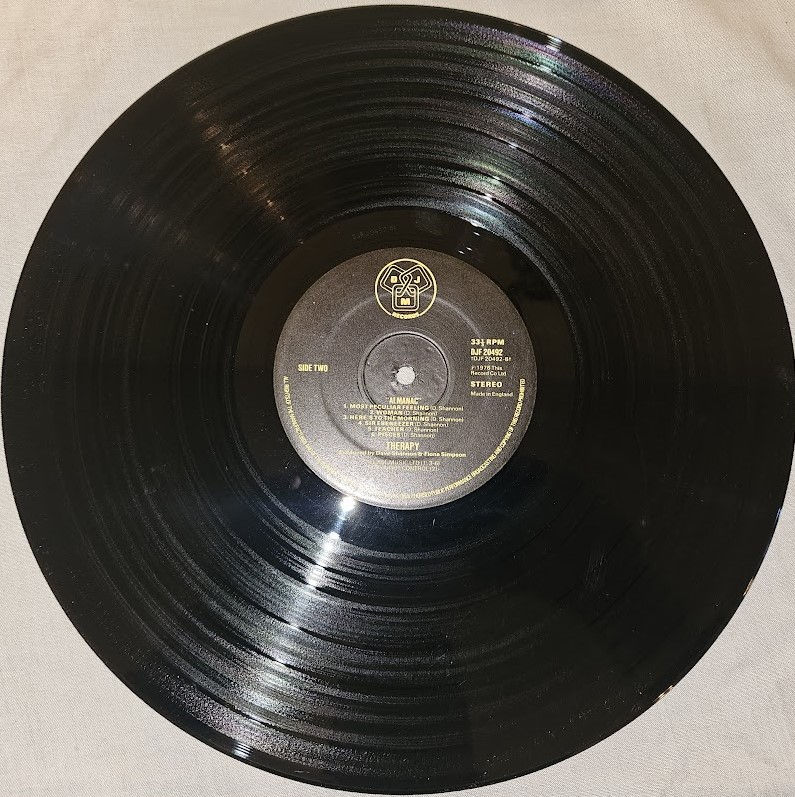 Thumbnail: Therapy  - Almanac (LP, Album) (DJM Records (2))