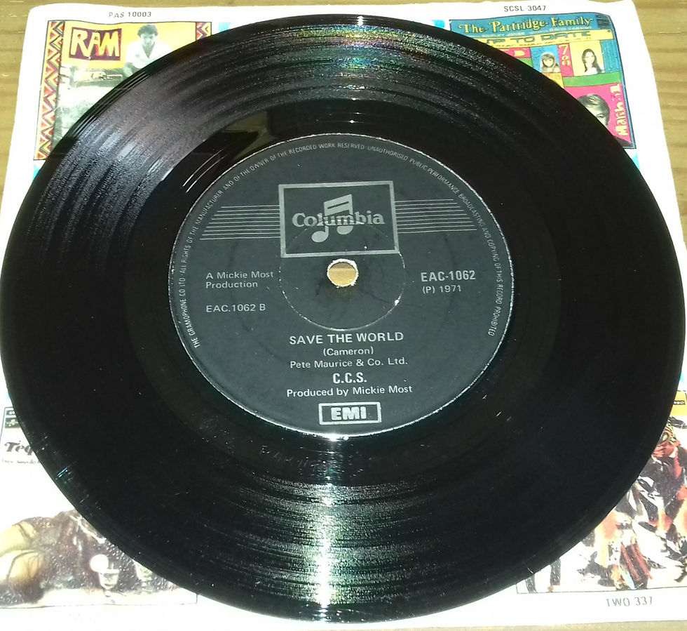 Miniaturbild: C.C.S.* - Tap Turns On The Water (7", Single) (Columbia)