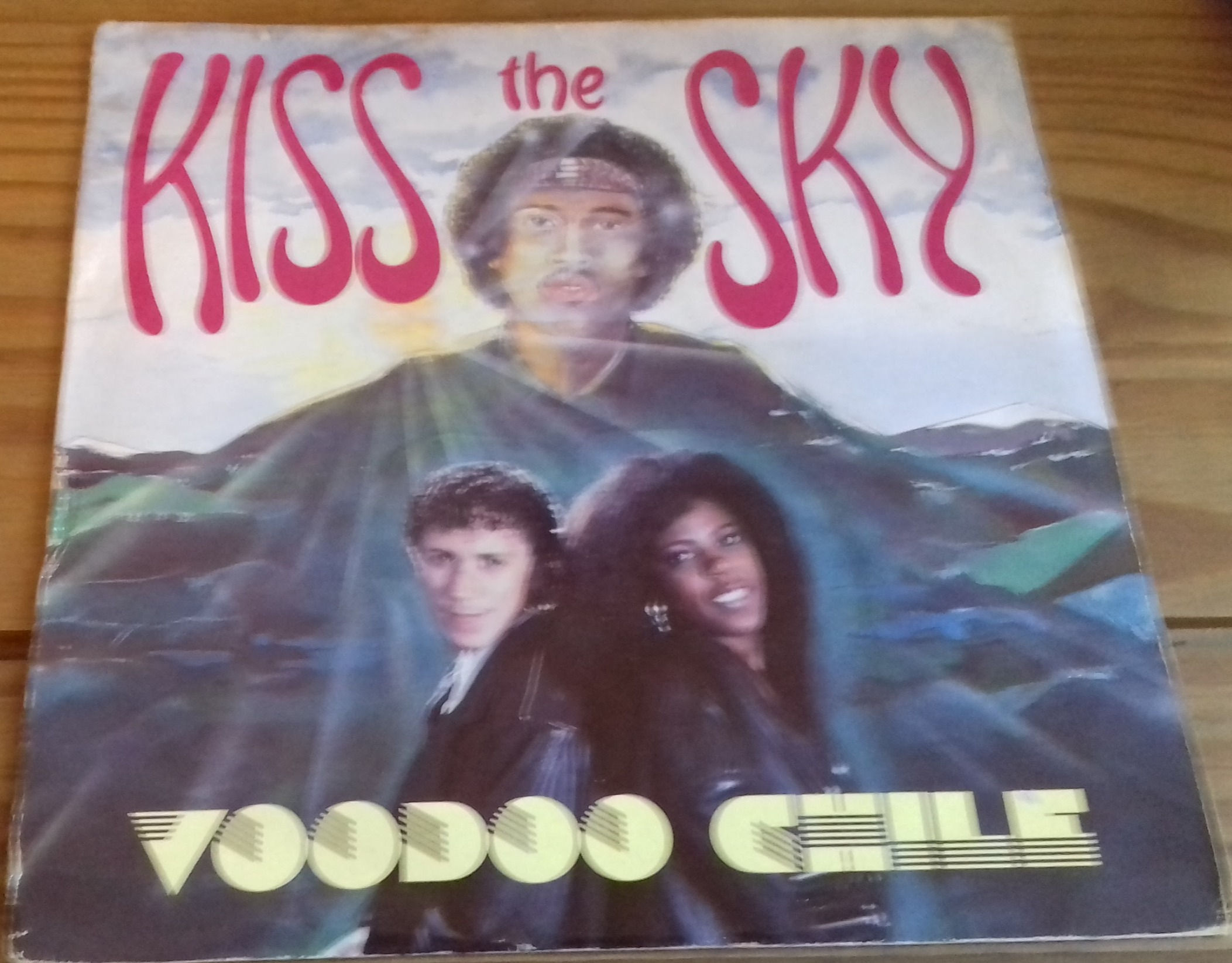 Kiss The Sky - Voodoo Chile (7", Single) (Fast Forward Records, Fast Forward Rec