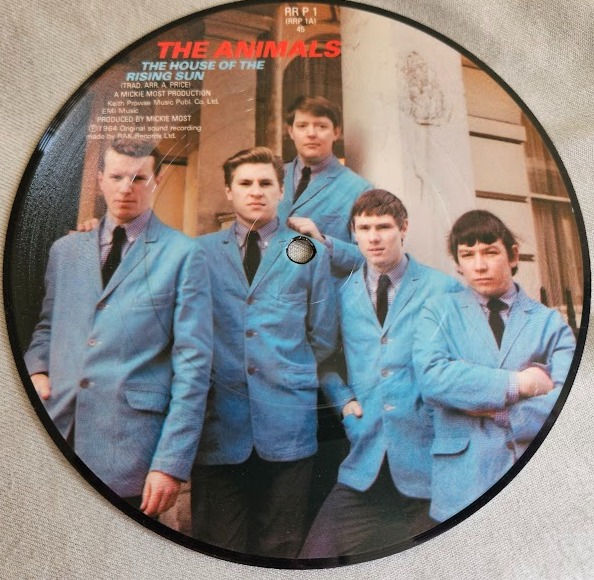 The Animals - The House Of The Rising Sun (7", Pic) (RAK)