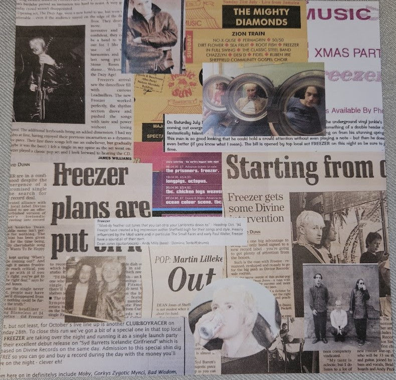 Pikkukuva: Freezer  - Syd Barrett's Icelandic Girlfriend (Lathe, 7", Single, Ltd, Num,