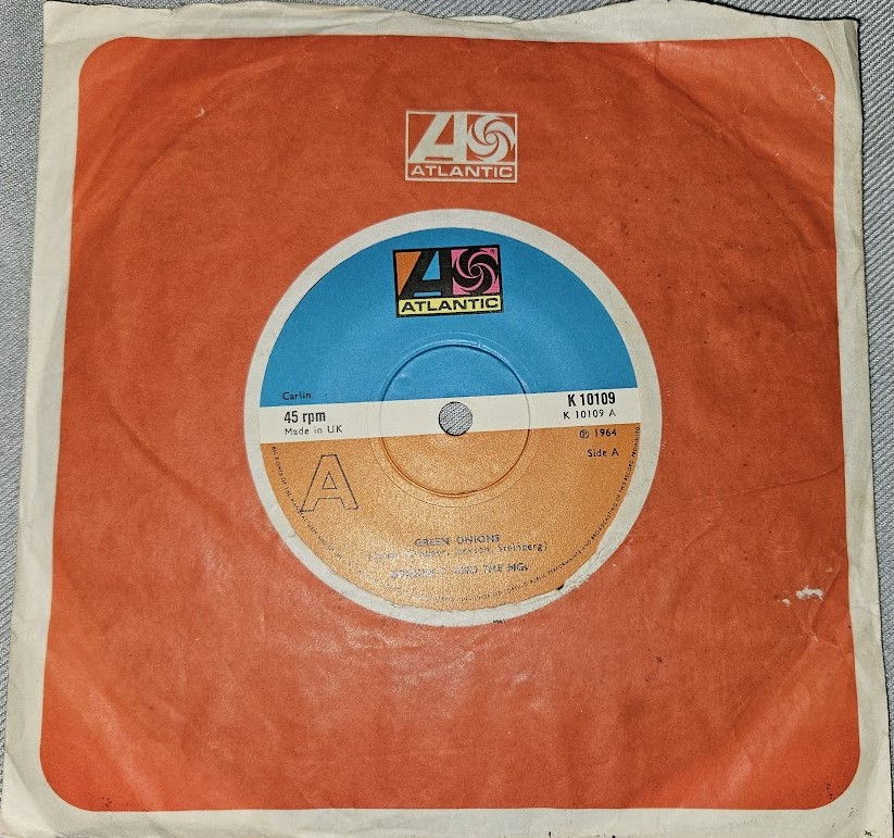 Booker T & The MG's - Green Onions / Boot Leg (7", Single, RE) (Atlantic)