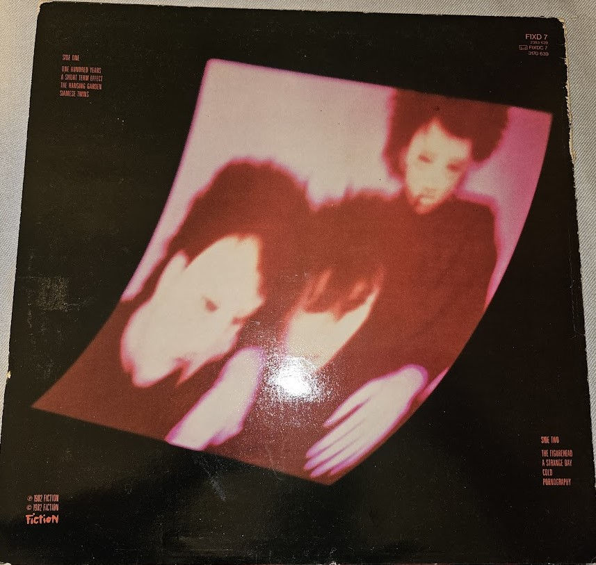 Miniatura: The Cure - Pornography (LP, Album) (Fiction Records, Fiction Records)