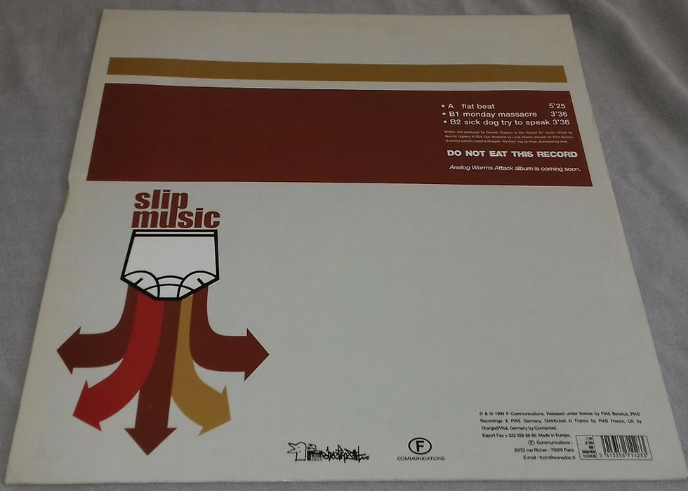 Miniaturbild: Mr. Oizo - Flat Beat (12") (F Communications)