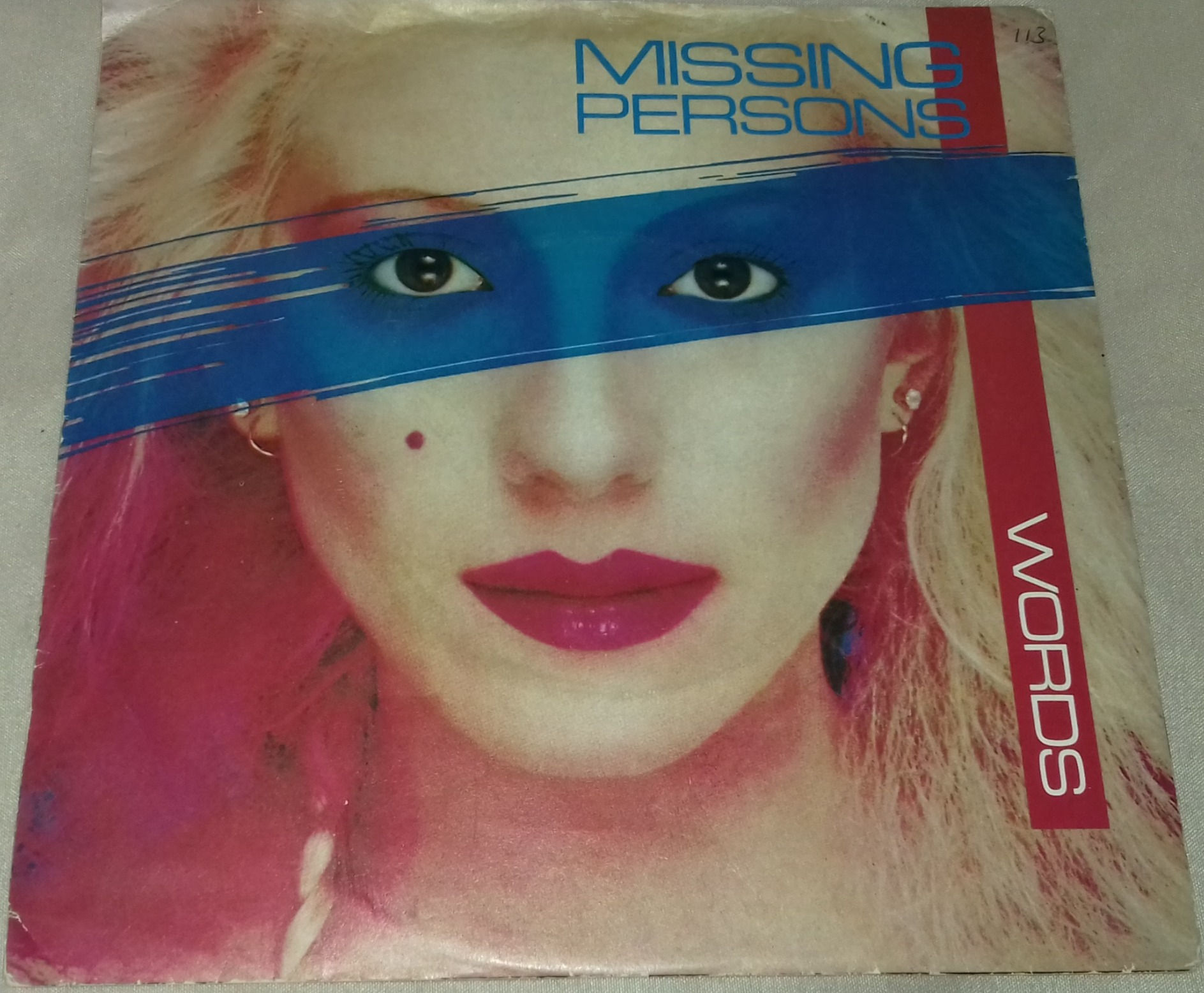 Missing Persons - Words (7", Single) (Capitol Records)