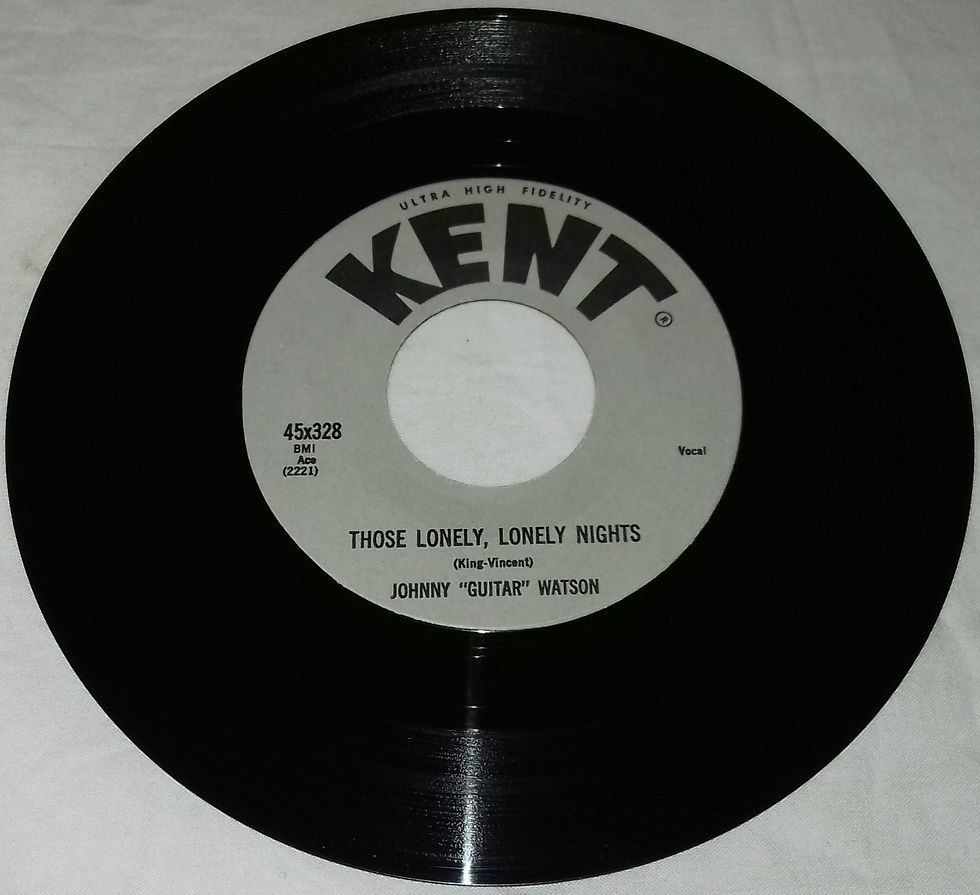 Johnny "Guitar" Watson* - Those Lonely, Lonely Nights / Someone Cares For Me (7"