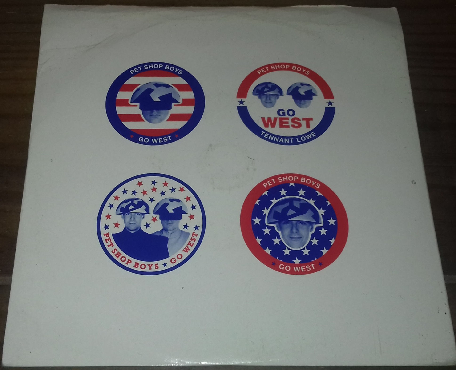 Pet Shop Boys - Go West (7", Single) (Parlophone, Parlophone)