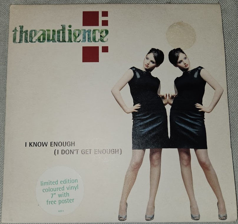 theaudience - I Know Enough (I Don't Get Enough) (7", Single, Ltd, Num, Gre) (El