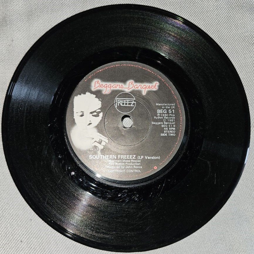 Miniaturbild: Freeez - Southern Freeez (7", Single, WEA) (Beggars Banquet)