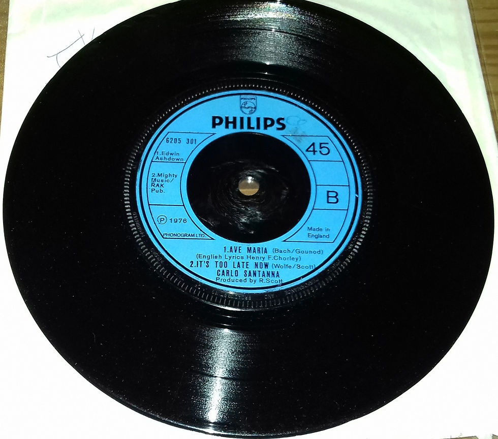 Miniatyrbild: Carlo Santanna - Going Nowhere / Judy (7") (Philips)